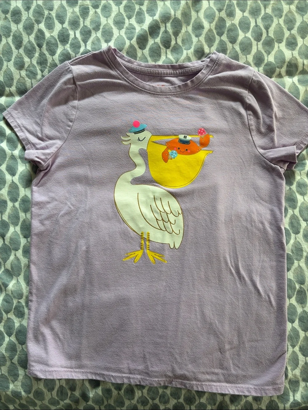 Bundle of 4 t shirts. Abercrombie kids Cream Tee w/mermaid, Cat & Jack